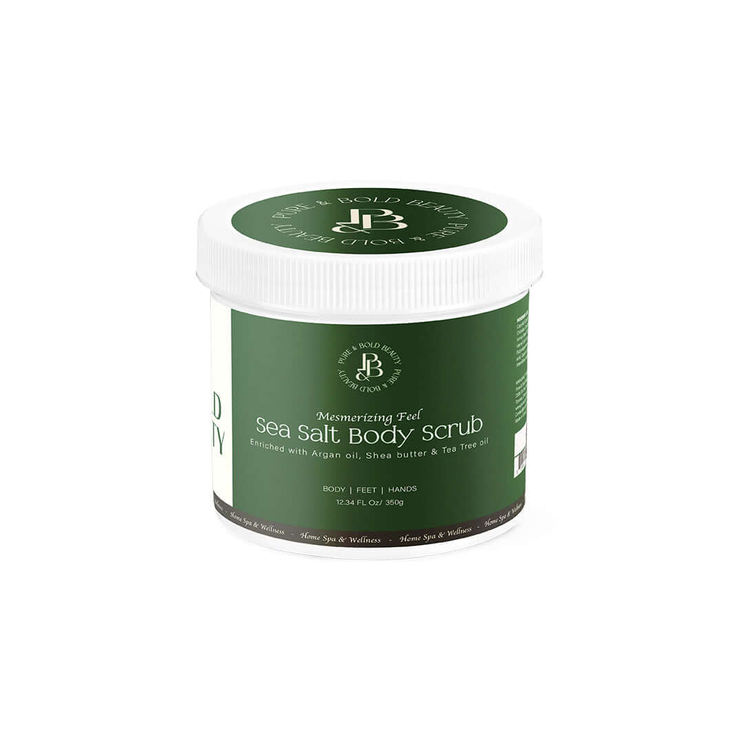Pure & Bold Natural Body Scrub Sea Salt - Gentle Skin Essentials