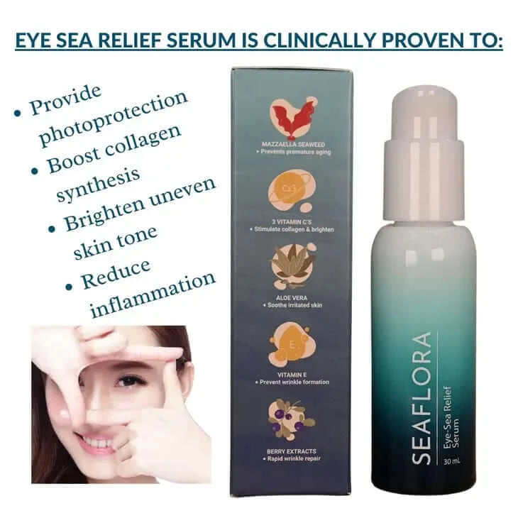 Seaflora Eye-Sea Relief Serum - Gentle Skin Essentials