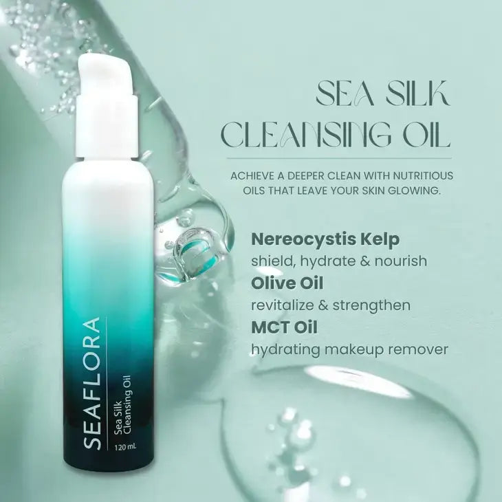 Seaflora Sea Silk Cleansing Oil - Gentle Skin Essentials