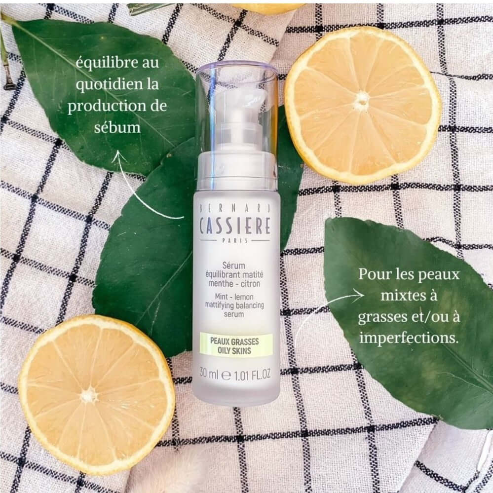 Mint - Lemon Mattifying Balancing Serum - Gentle Skin Essentials