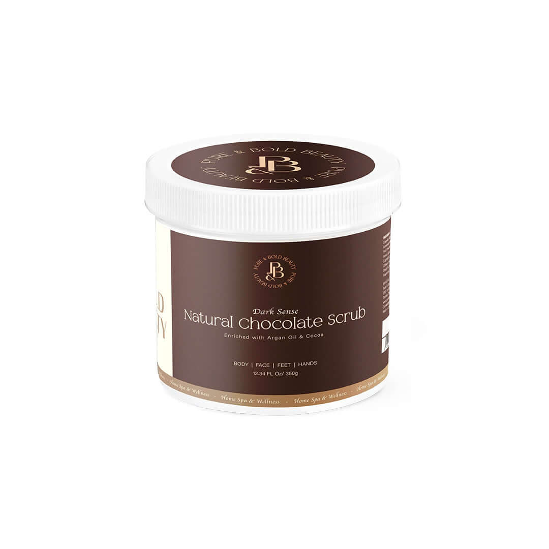 PURE &amp; BOLD NATURAL BODY SCRUB CHOCOLATE